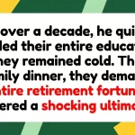 Hardworking Stepfather Cuts Off Stepkids After They Demand His Retirement Fortune