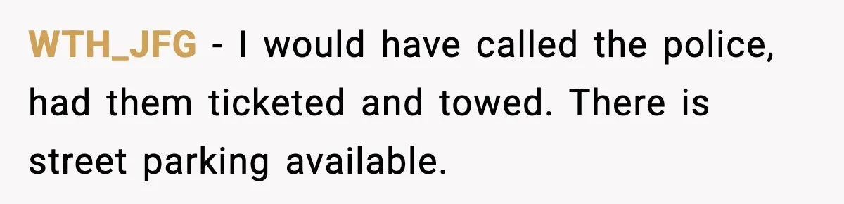 Homeowner Turns On the Sprinklers After Yoga Clients Keep Parking on the Lawn WTH_JFG − I would have called the police, had them ticketed and towed. There is street parking available.