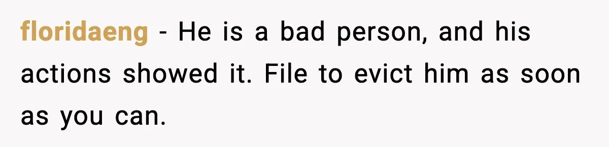 Woman Ends a Seven-Year Relationship After Boyfriend Explodes Over a Two-Hour Birthday Conflict floridaeng − He is a bad person, and his actions showed it. File to evict him as soon as you can.