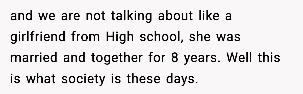Former Daughter-In-Law Asked To Stay Part Of The Family, Her Ex-Mother-In-Law Said No and we are not talking about like a girlfriend from High school, she was married and together for 8 years. Well this is what society is these days.