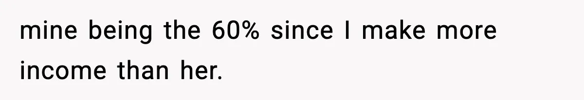 Man Refuses To Let Girlfriend’s Sister Stay After She Disrespects Him In Front Of Family mine being the 60% since I make more income than her.
