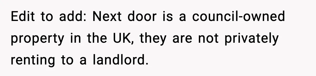 Homeowner Refuses to Let Neighbour Dig Up Driveway for EV Charger, Cites Recent Renovations Edit to add: Next door is a council-owned property in the UK, they are not privately renting to a landlord.
