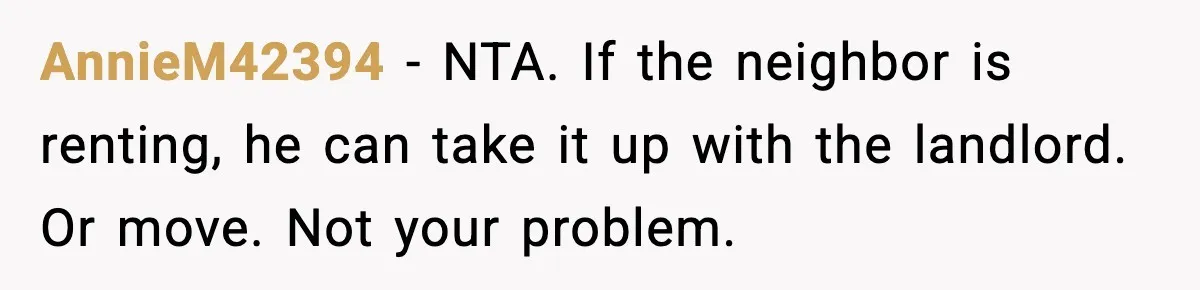 Homeowner Refuses to Let Neighbour Dig Up Driveway for EV Charger, Cites Recent Renovations AnnieM42394 − NTA. If the neighbor is renting, he can take it up with the landlord. Or move. Not your problem.