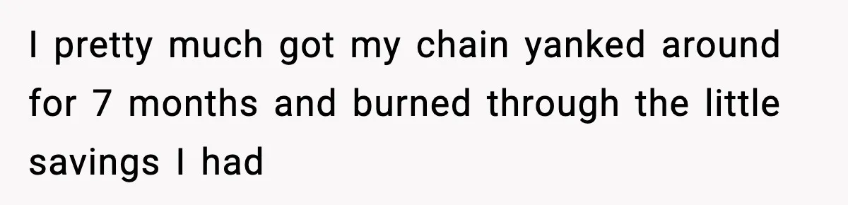 Sister Buys a Crib for Her Mom’s House, Then Demands Her Brother Sacrifice His Only Private Space I pretty much got my chain yanked around for 7 months and burned through the little savings I had