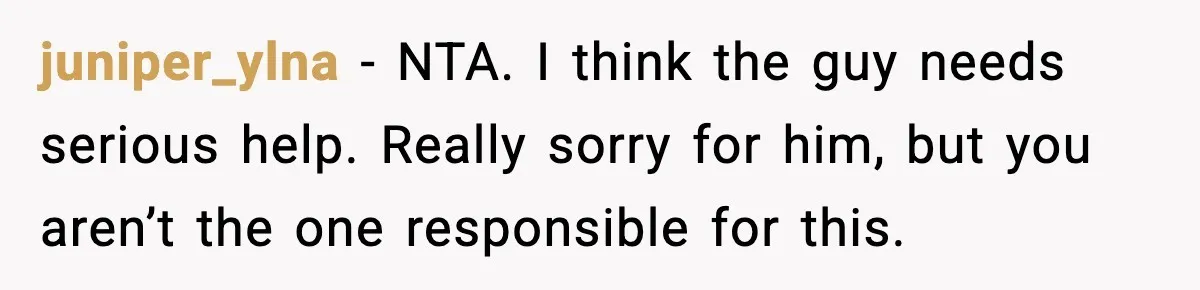Woman Bans Her Daughter’s Boyfriend From Family Dinners After He Keeps Wasting Food juniper_ylna − NTA. I think the guy needs serious help. Really sorry for him, but you aren’t the one responsible for this.