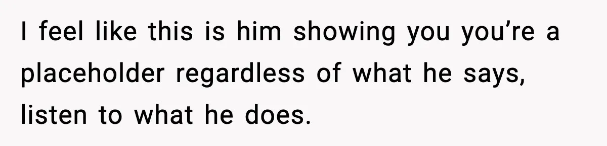 Woman Stops Being Her Boyfriend’s Emergency Contact After He Secretly Replaces Her With Family I feel like this is him showing you you’re a placeholder regardless of what he says, listen to what he does.