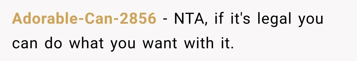 They Legally Do Everything Zoning Allows, Yet Three Of Four Neighbors Are Furious Adorable-Can-2856 − NTA, if it's legal you can do what you want with it.