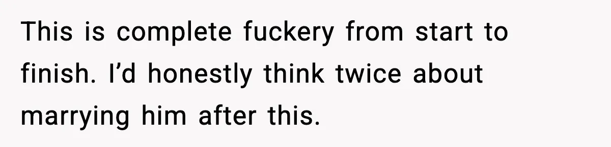 Woman Refuses To Share Authorship On Her Novel, Even Though Her Fiancé Demands Credit This is complete fuckery from start to finish. I’d honestly think twice about marrying him after this.