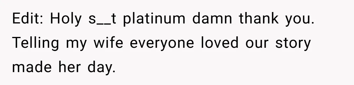 She Returned His Engagement Ring Because The Hotel Wasn’t Romantic Enough, He Wonders If Love Really Matters Edit: Holy s__t platinum damn thank you. Telling my wife everyone loved our story made her day.