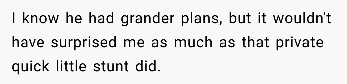 She Returned His Engagement Ring Because The Hotel Wasn’t Romantic Enough, He Wonders If Love Really Matters I know he had grander plans, but it wouldn't have surprised me as much as that private quick little stunt did.