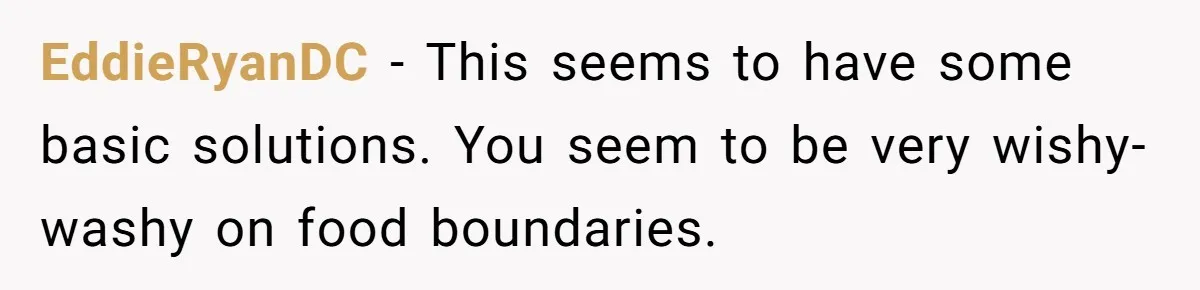 EddieRyanDC − This seems to have some basic solutions. You seem to be very wishy-washy on food boundaries.