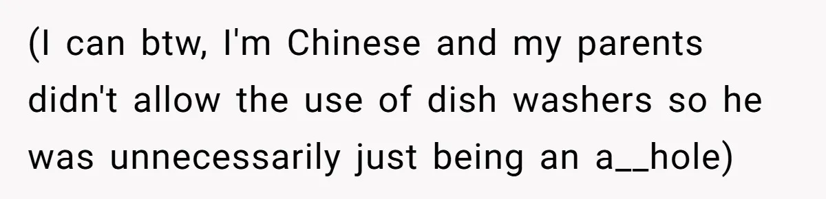 Woman Reconsiders Five-Year Relationship After Boyfriend Says Women Shouldn’t Be Allowed To Vote (I can btw, I'm Chinese and my parents didn't allow the use of dish washers so he was unnecessarily just being an a__hole)