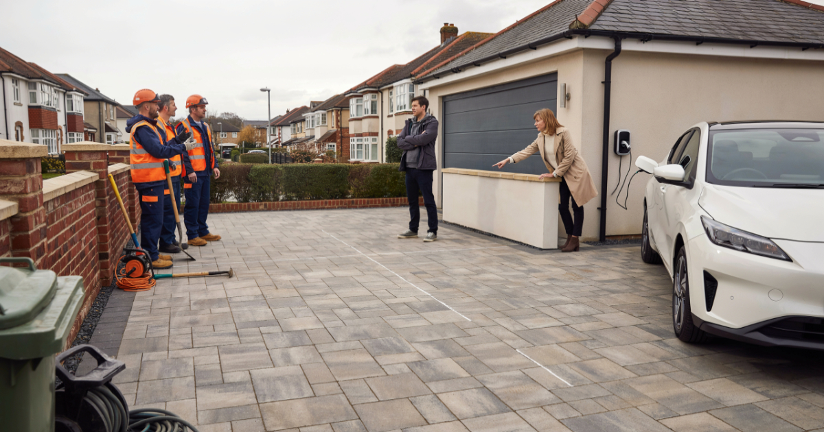 Homeowner Refuses to Let Neighbour Dig Up Driveway for EV Charger, Cites Recent Renovations Homeowner Refuses to Let Neighbour Dig Up Driveway for EV Charger, Cites Recent Renovations