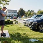 Homeowner Turns On The Sprinklers After Yoga Clients Keep Parking On The Lawn