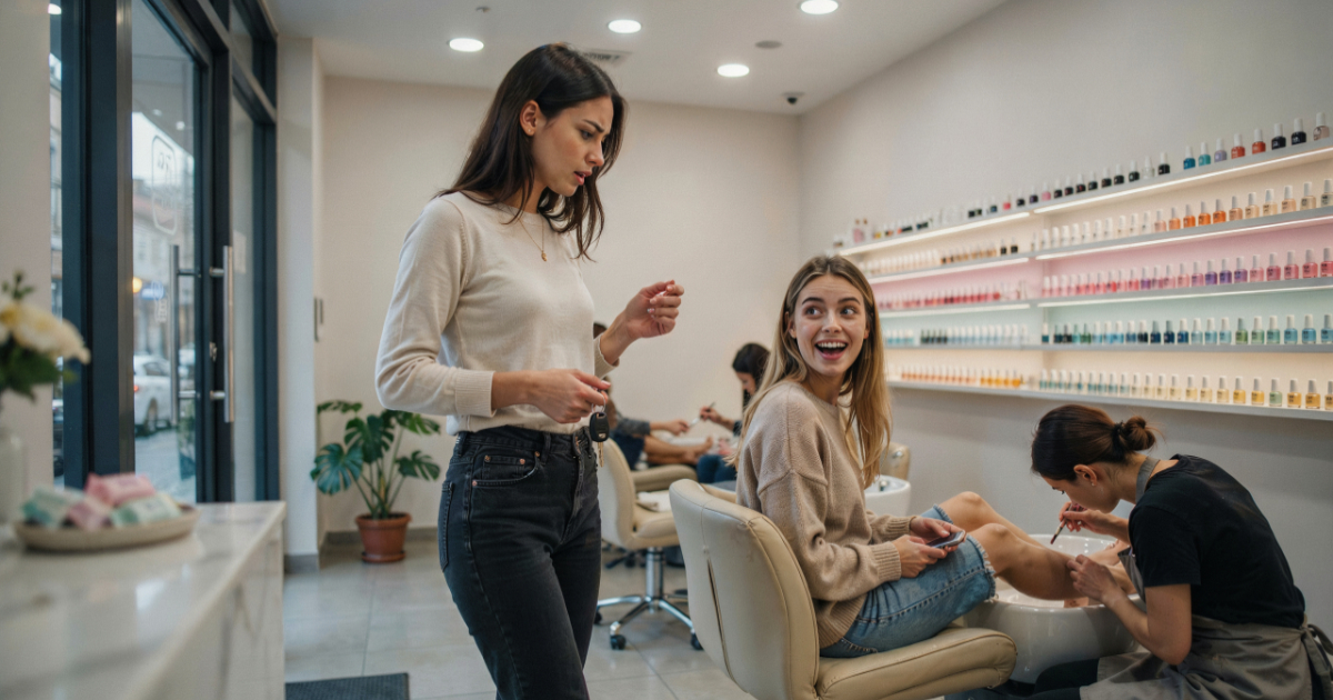 Woman Shows Up for a Date Expecting a Free Pedicure, But Her Match Leaves Before Dinner Woman Shows Up for a Date Expecting a Free Pedicure, But Her Match Leaves Before Dinner